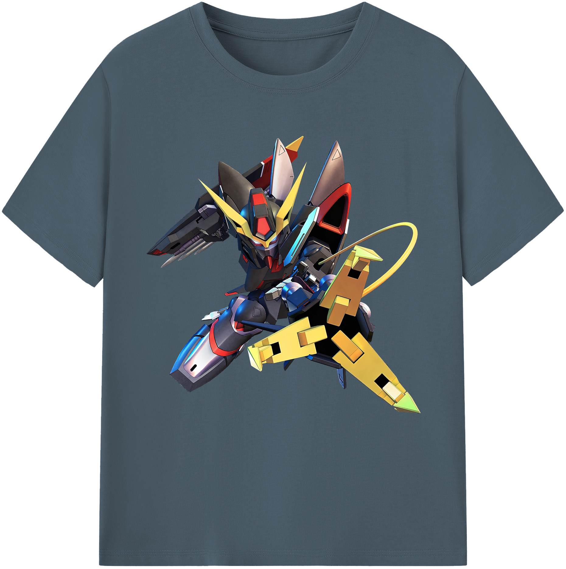 （画像用） 機動戦士ガンダム Mobile Suit Gundam 綿100％半袖Tシャツ（フロントプリント）
